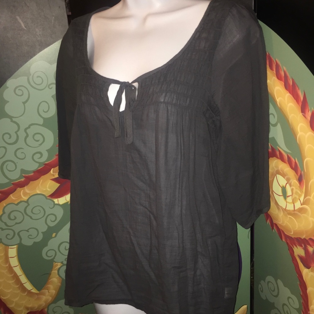 OLD NAVY Short Sleeve Peasant Top sz XS